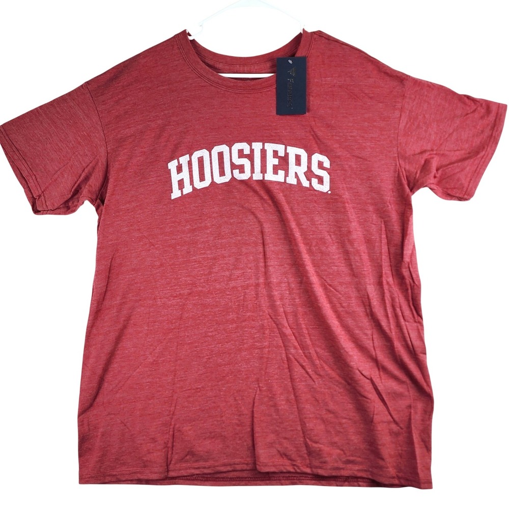 Fanatics Indiana Hoosiers T-Shirt Mens 2XL Red Heathered NCAA Gameday Tee